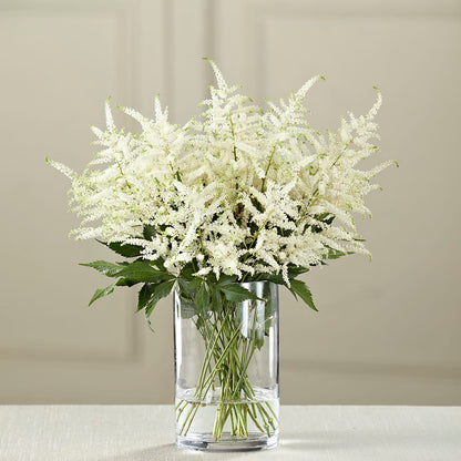 White Astilbe Bouquet – XINAI'S FLOWERS, Chowchilla CA